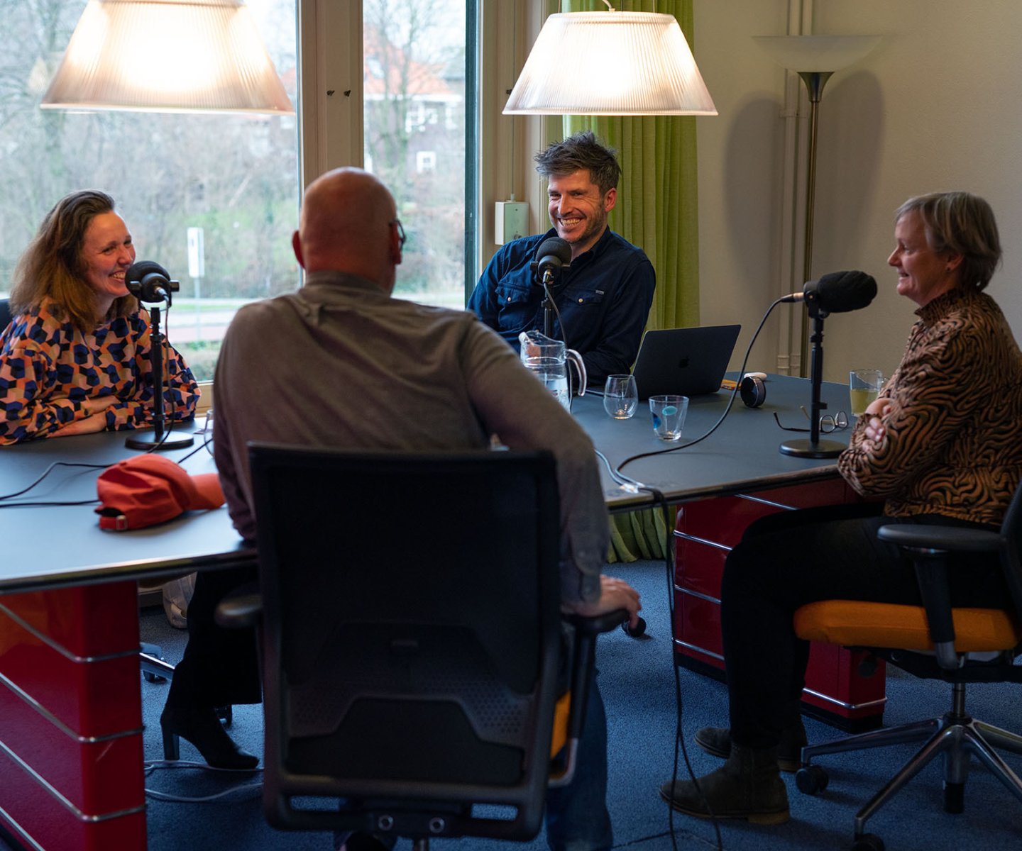 Stout Groep podcast opname met Frederike Kadijk