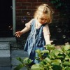Kinderfoto van Laura van Breda werkzaam bij de Stout Groep in Geldermalsen